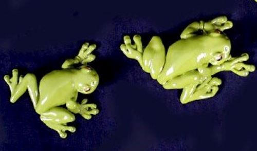Tree Frogs-Wall, Set of 2